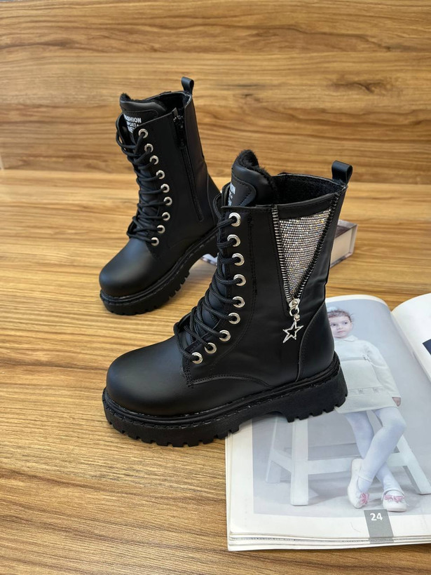 بوت دخترونه ستاره+ خرید اینترنتی کفش بچگانه