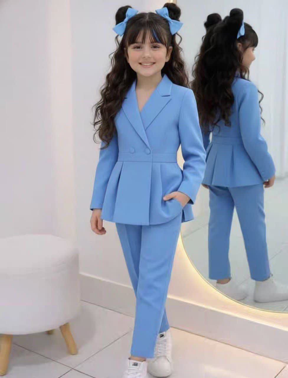 ۴ تیکه کت وشلوار ودوعددکش پاپیونی + خرید آنلاین لباس بچگانه