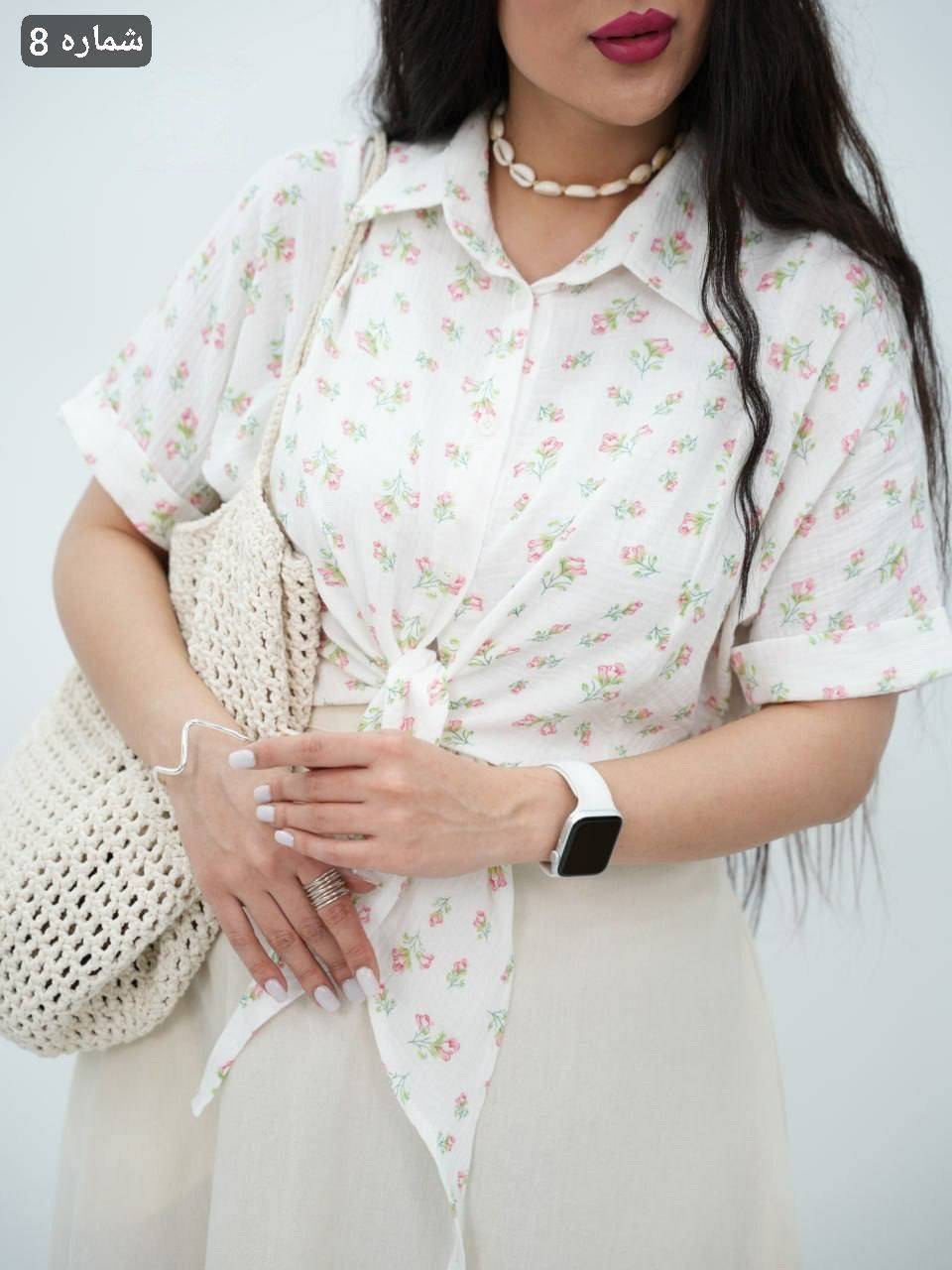 شومیزگره ای زنانه نجمهB+ خرید آنلاین لباس زنانه