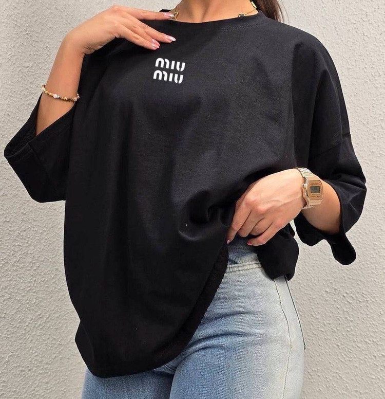 تیشرت miu miu متانویاB + خرید آنلاین لباس زنانه ومردانه