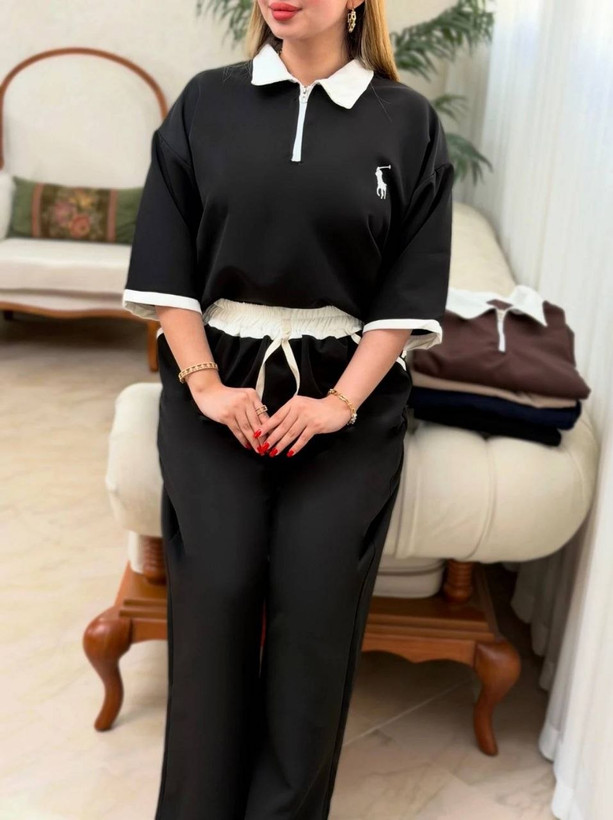ست بلوز وشلوار POLO اورجینال الیشکا + خرید آنلاین لباس زنانه