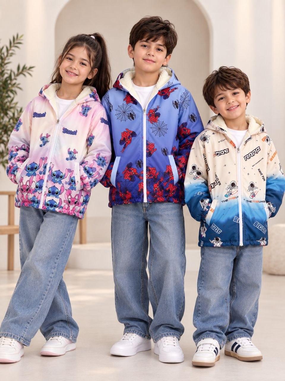 کاپشن بچگانه آدرینا + خرید آنلاین لباس بچگانه