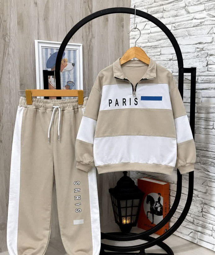 ست دورس وشلوار پاریس محیاE + خرید آنلاین لباس بچگانه
