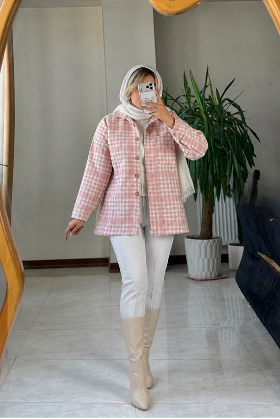 شکت پشمی موهردار لیوزا آرشیدا B + خرید آنلاین لباس زنانه