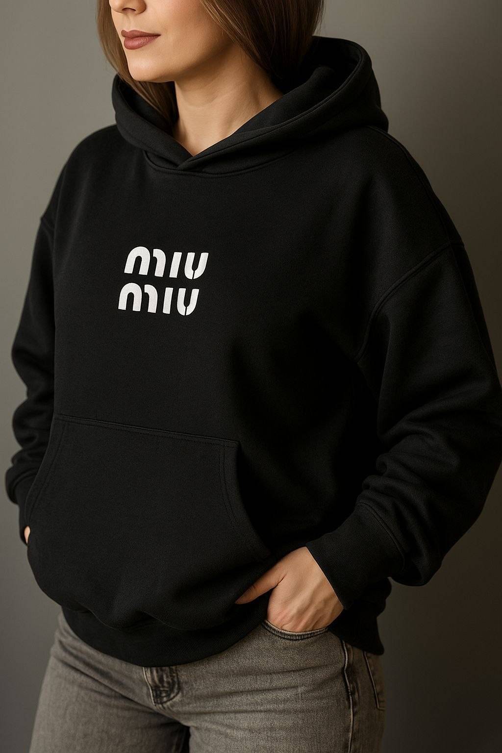 هودی miu miu متانویاB + خرید آنلاین لباس زنانه
